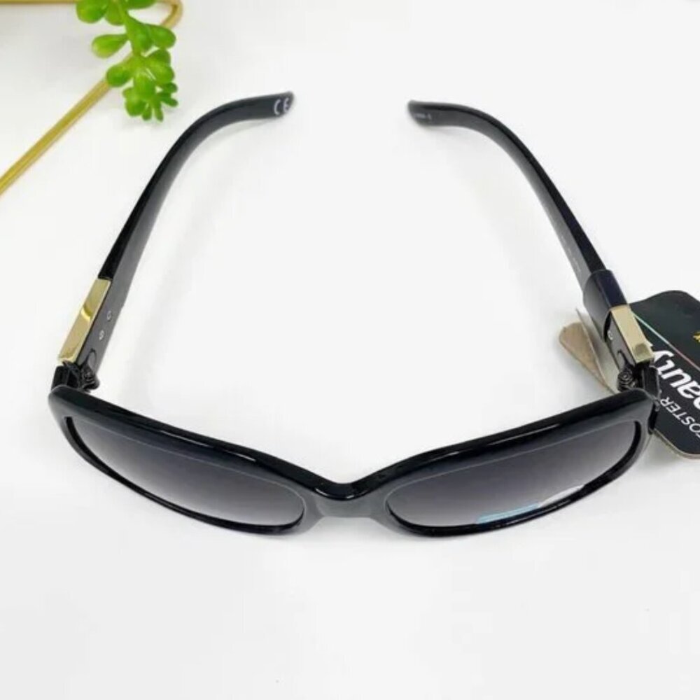 Foster Grant Sunglasses Black Frame NEW - Picture 2 of 11